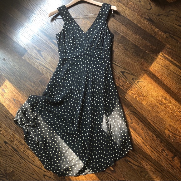 INC International Concepts Silk Polka Dot Dress 4 - Picture 10 of 10